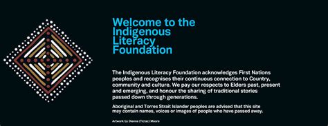 aboriginal charity organisations|The Indigenous Literacy Foundation .